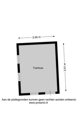 Plattegrond - Herestraat 46, 9851 AD Burum - Tuinhuis 1.jpg